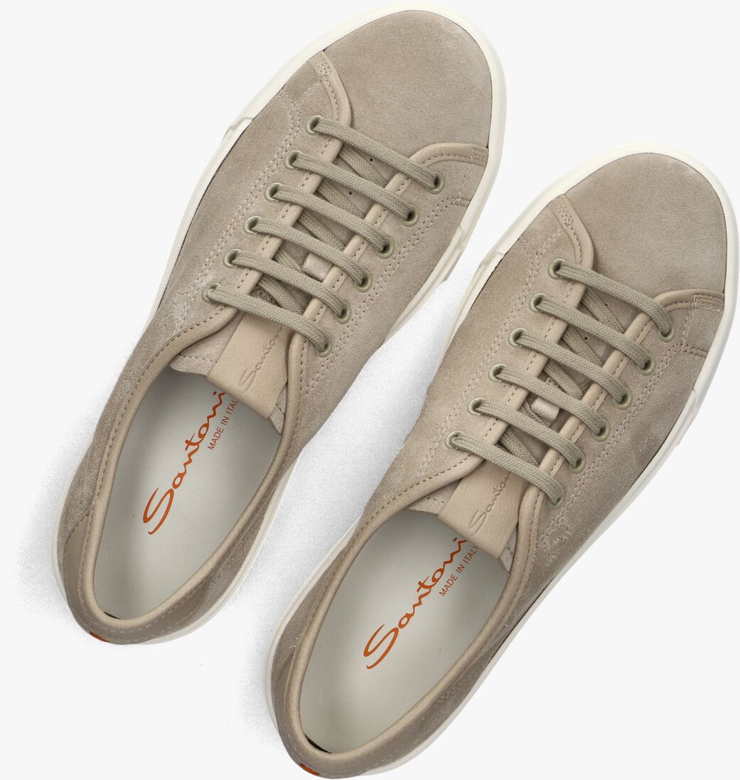 beige santoni sneakers volee d