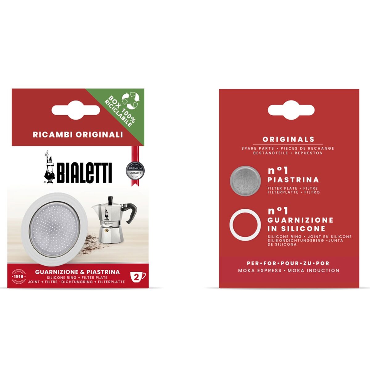 Brikka pakningssett for induksjon 56,2 mm