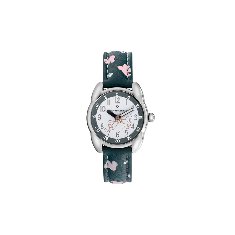 Montre fille analogique Lulu Castagnette - Bracelet cuir - Petite Lulu Land & Sea