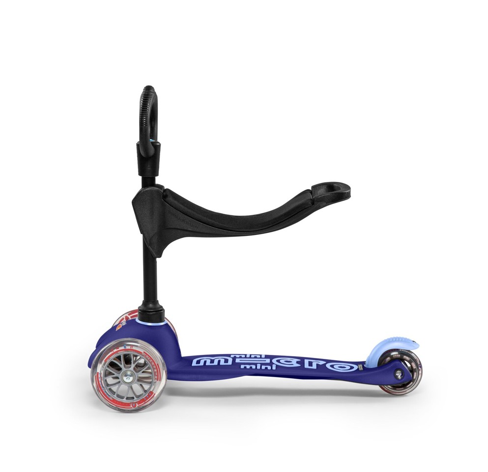 Micro - Mini 3-i-1 Deluxe Løbehjul - Blå