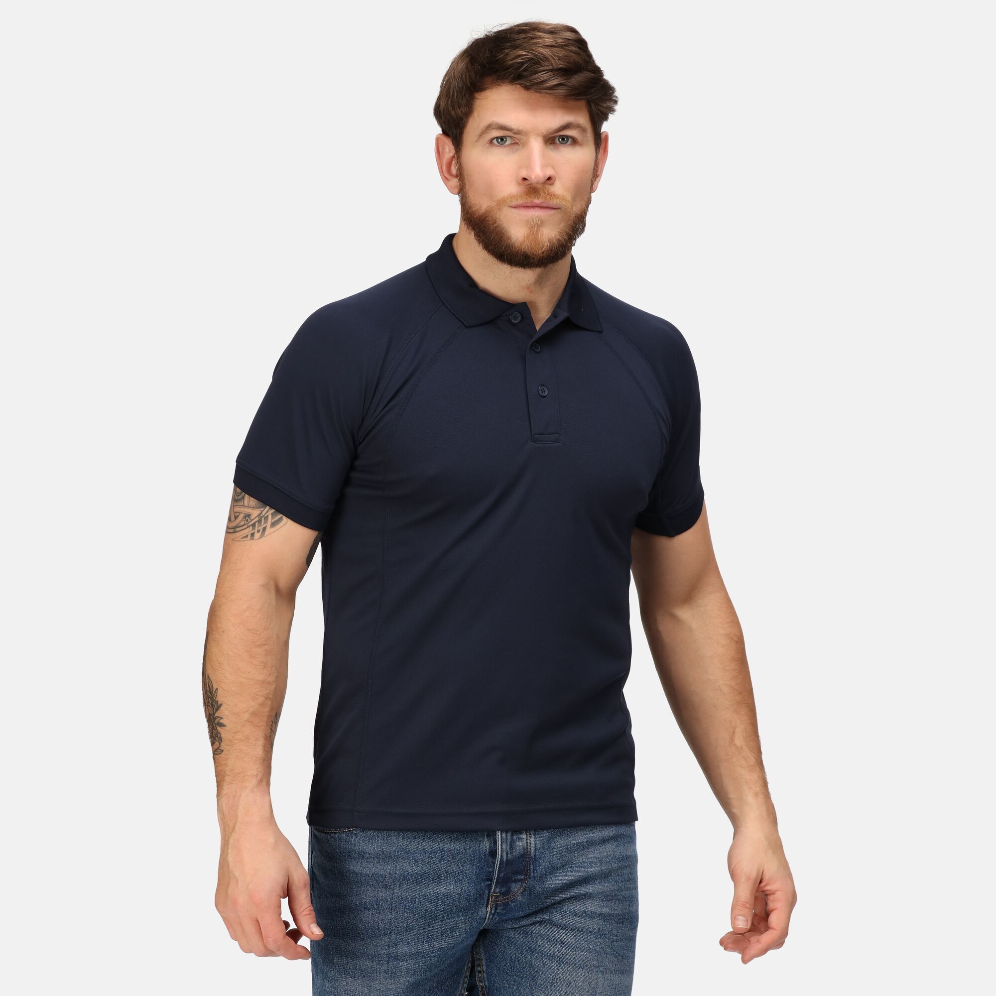 Camisa polo de manga curta Regatta Coolweave