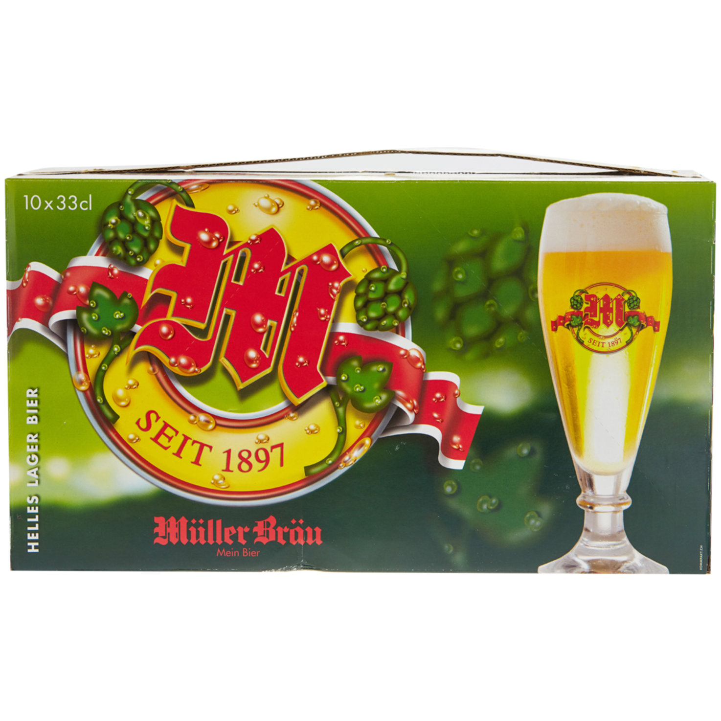 Müller Bräu Bier Lager 10x33cl -330cl