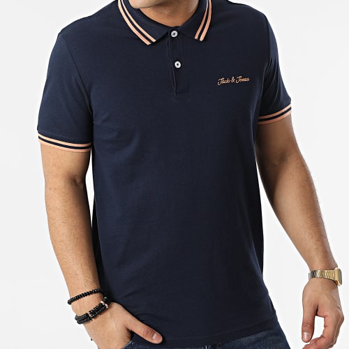 Polo Manches Courtes Nery Bleu Marine
