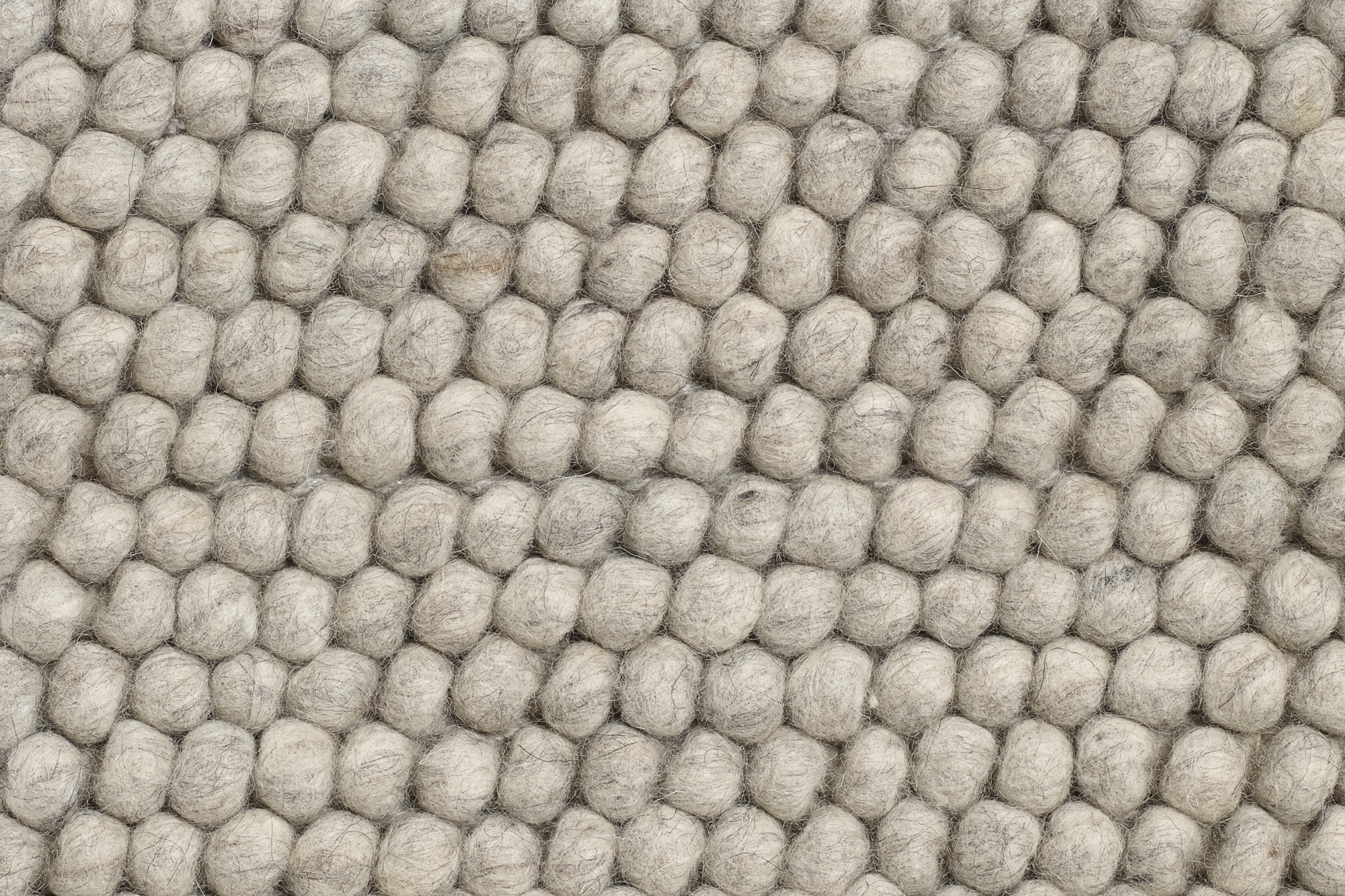 Vloerkleed Peas soft grey 170x240 cm