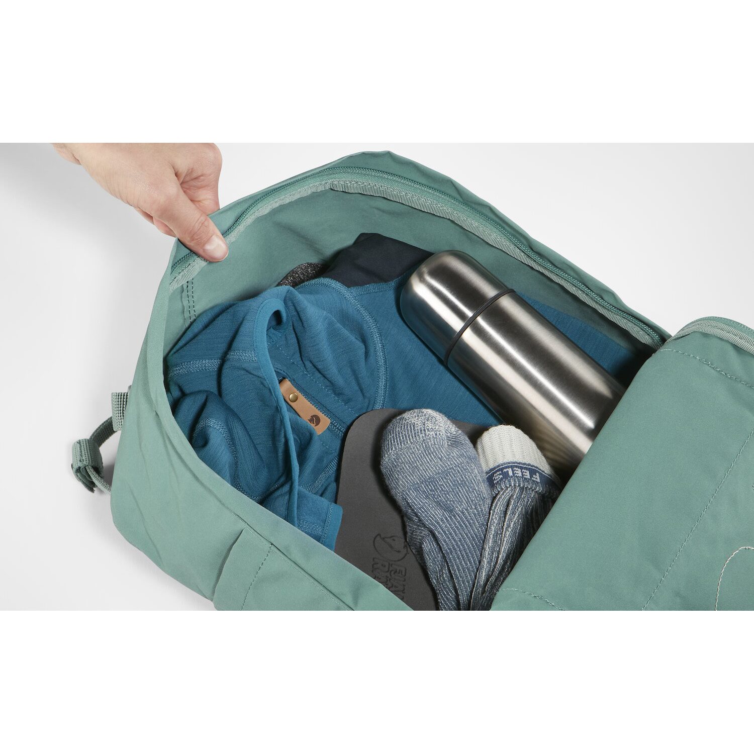 Fjallraven Kanken foliage green-peach sand