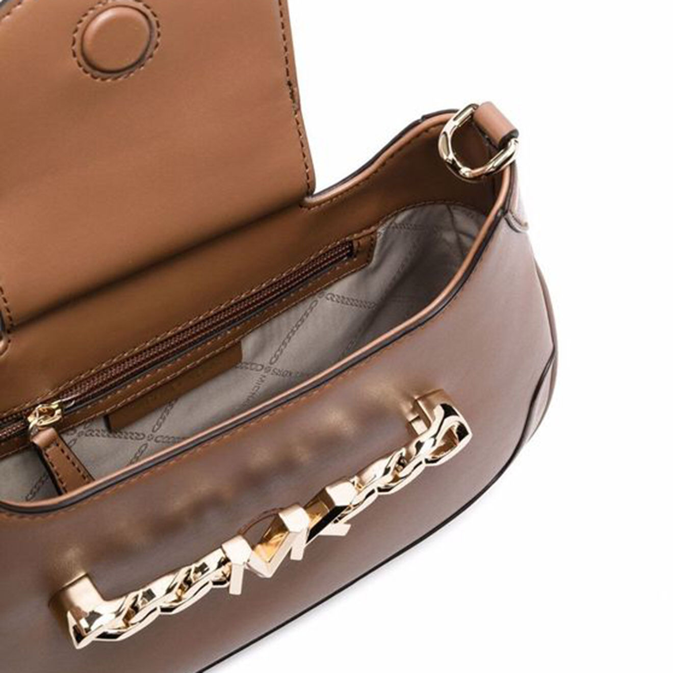 Michael Kors Sac à main en Cuir medium camel - 21/30,5x21,5x6 cm