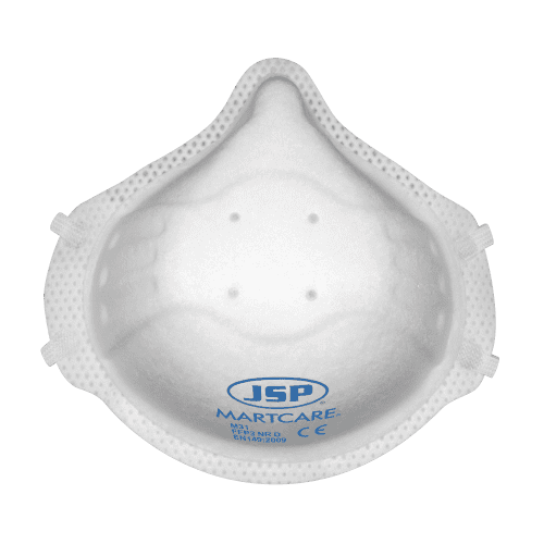 Masque de protection anti-poussières Martcare M31 FFP3 JSP forme coque sans valve
