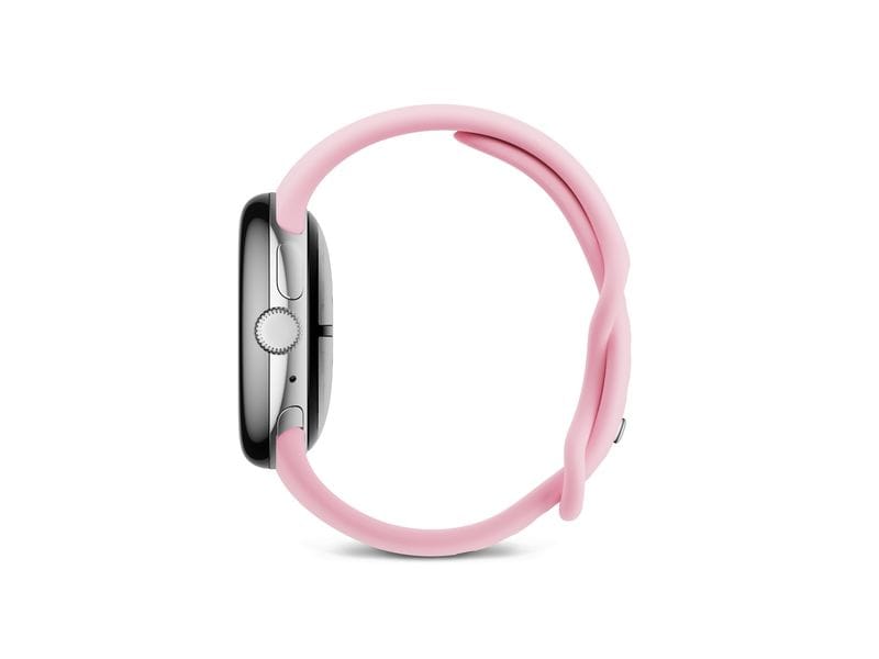 Google Pixel Watch 3 4G 41 mm Pink Schlanke Smartwatch mit erweitertem Gesundheits- und Schlaftracking