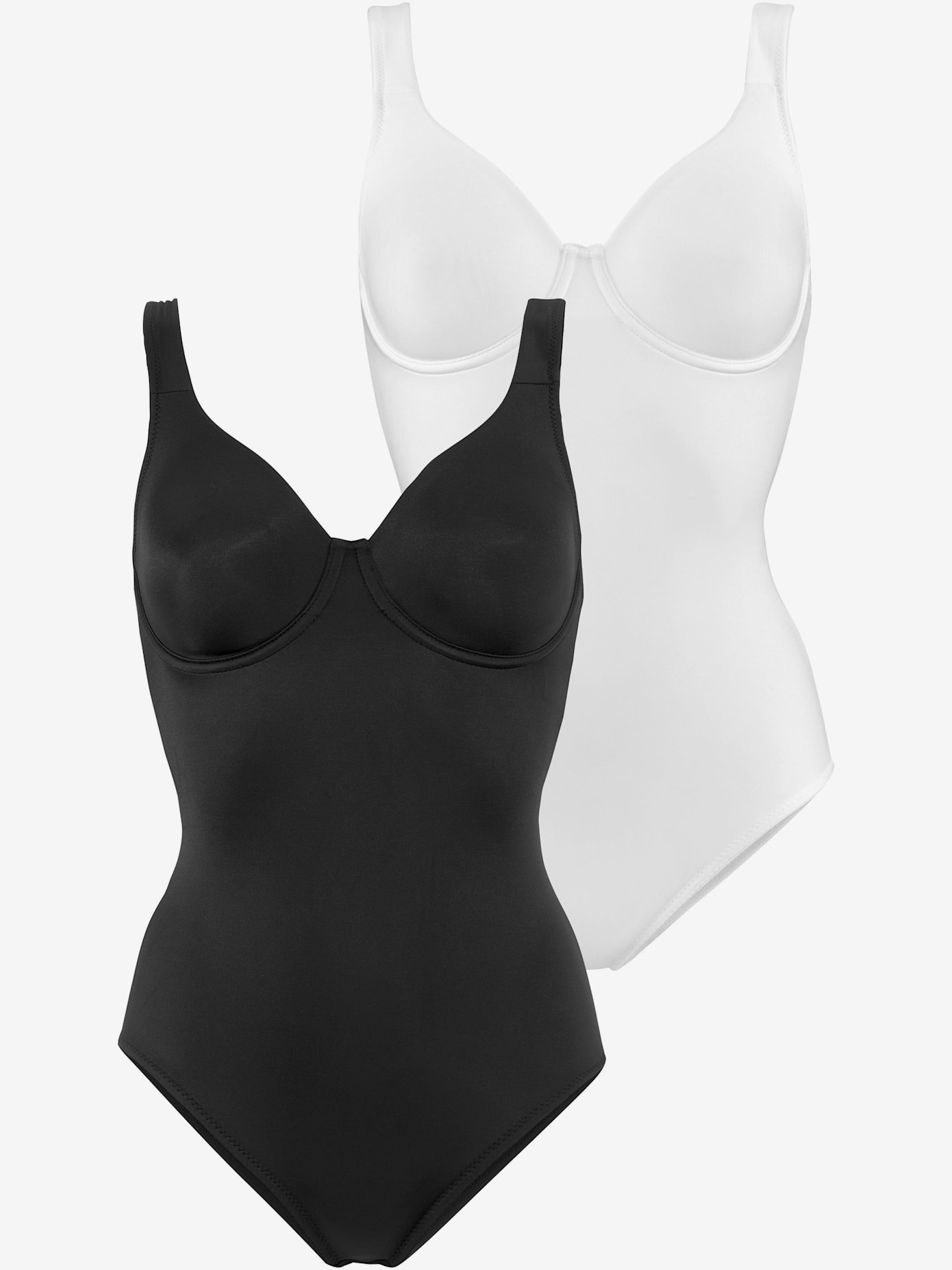 Body t-shirt combiné soutien-gorge spécial t-shirt, bonnets préformés sans coutures