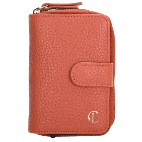 Charm London Washington Creditcard Etui Rits Oranje