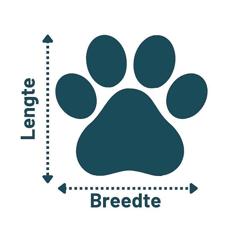 CVET Petcare Covetrus Hondenschoenen | Maat S - 130x60 mm | 11346