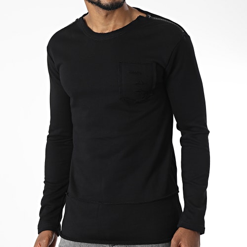 Tee Shirt Manches Longues WS016 Noir