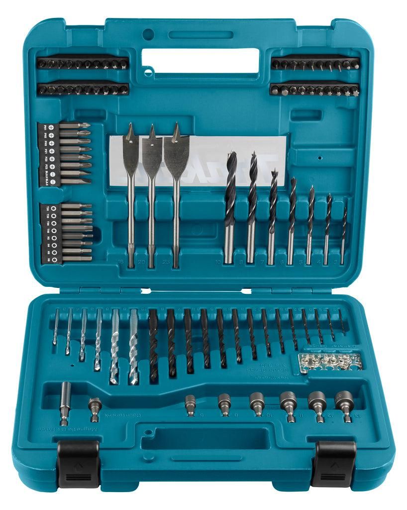 Makita D-47248 Boor- en Schroefbitset 100-delig in koffer