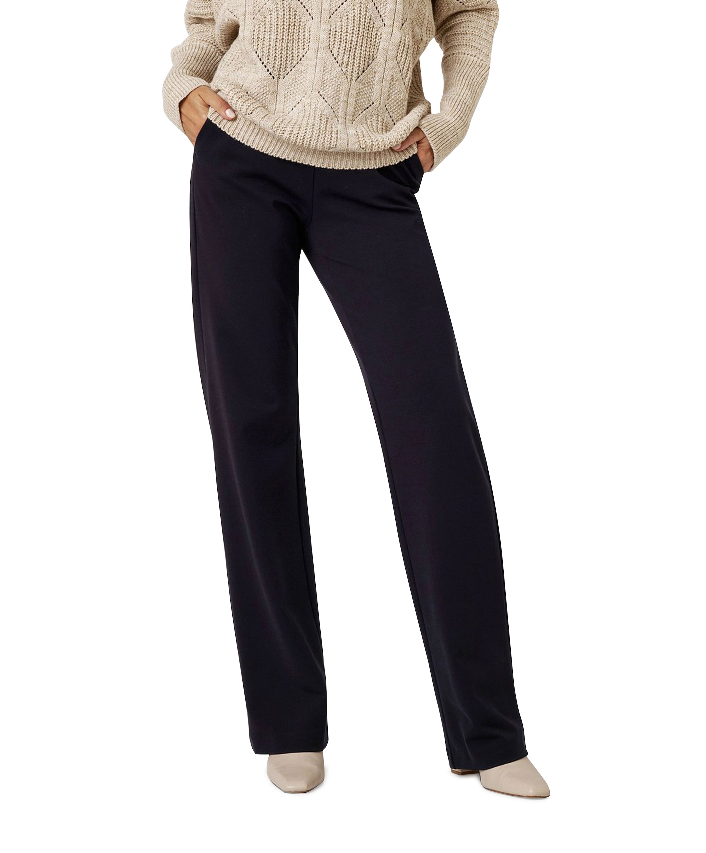 Toni CS-Jenny Wide Leg broek blauw