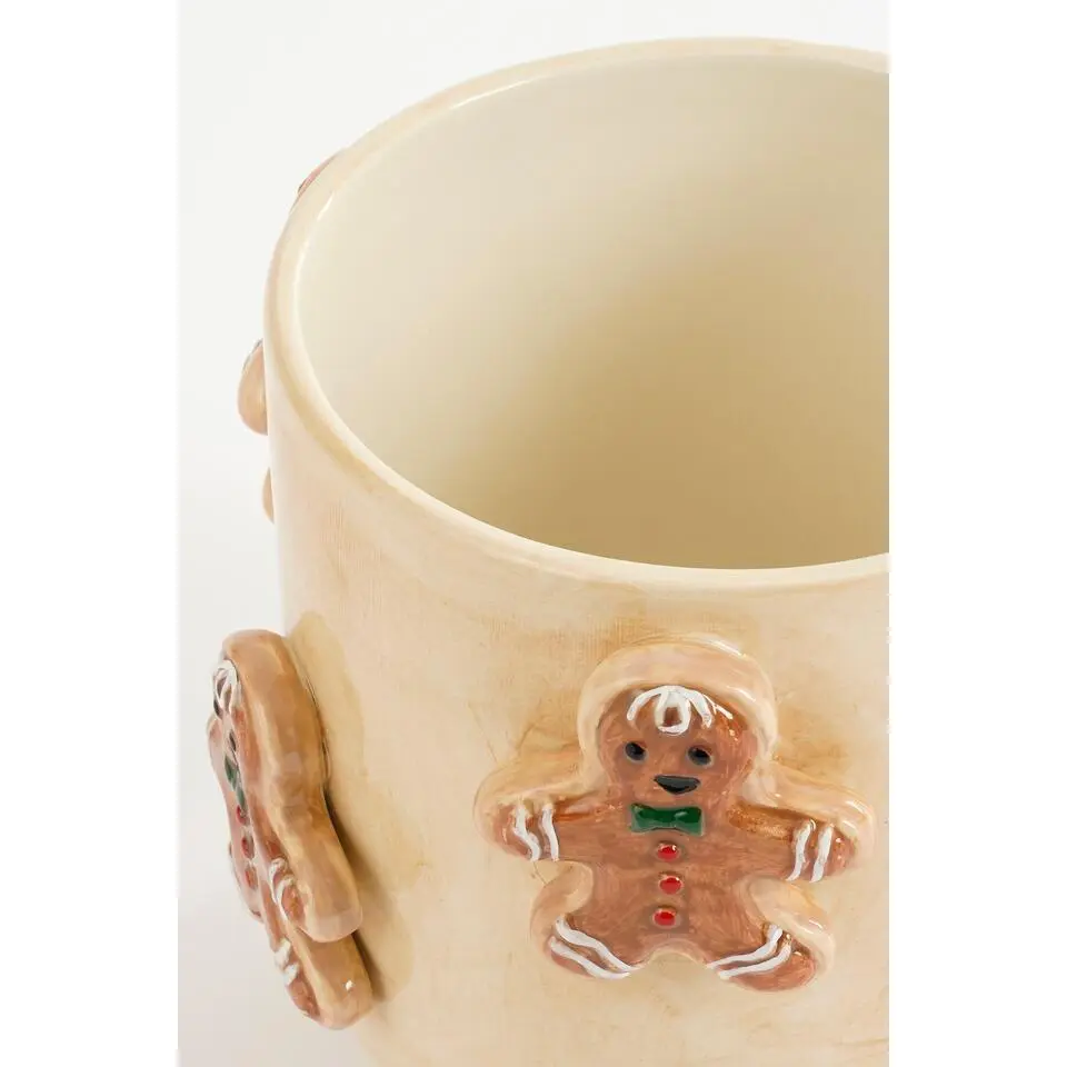 Mica Decorations Bloempot - Assorti - H15 x Ø17 - Off-white