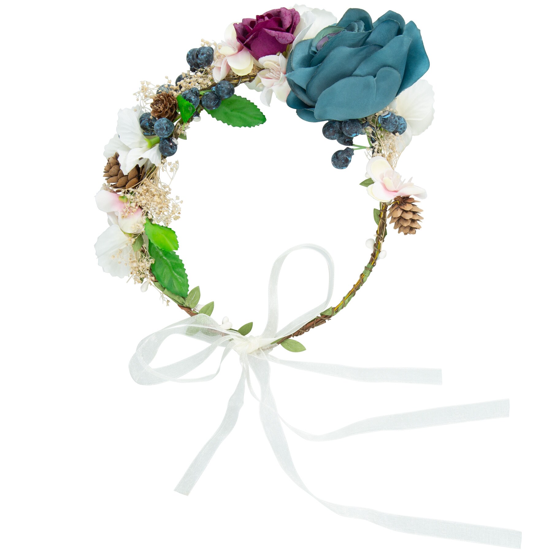tectake® Blumenkranz Wildbach