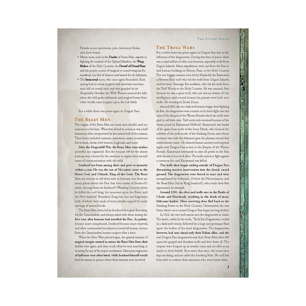 RuneQuest - The Smoking Ruin and other Stories