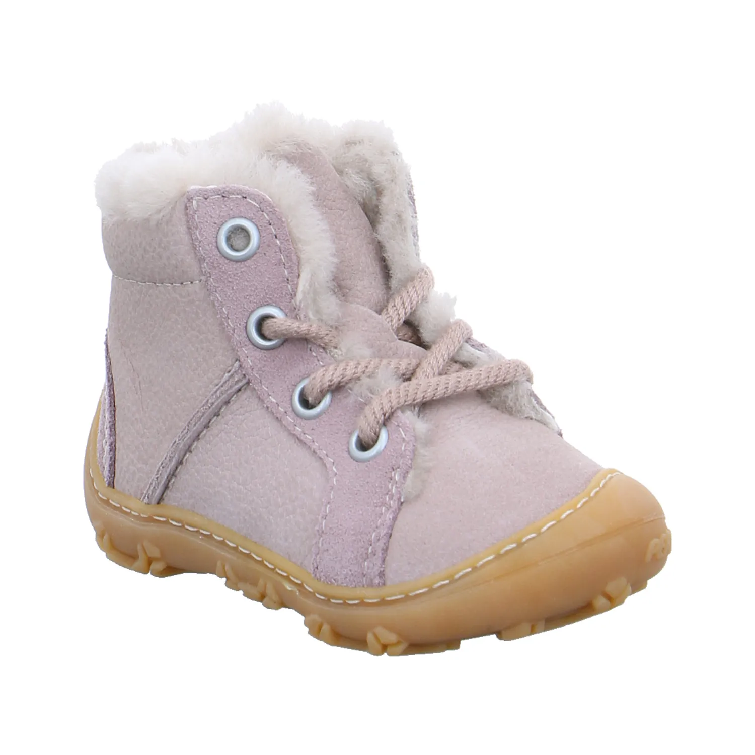 PEPINO Kleinkinder-Winter-Bottine Rosa Leder  Bottine Unisex