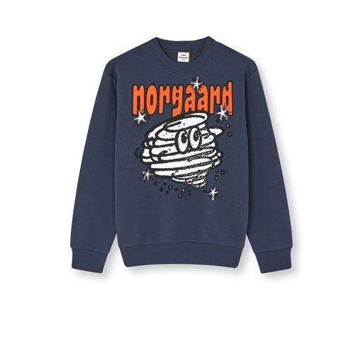 Mads Nørgaard Mix Sweat Sonar Sweatshirt, Parisian Night, 16 år