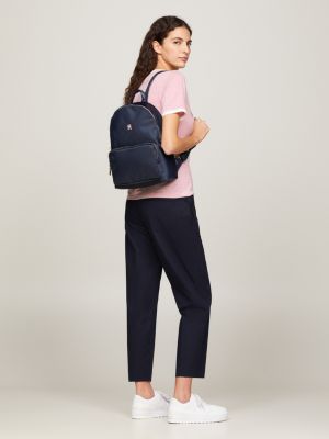 Mochila com placa e emblema TH