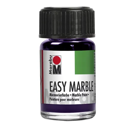 Marabu easy marble aubergine, 15 ml