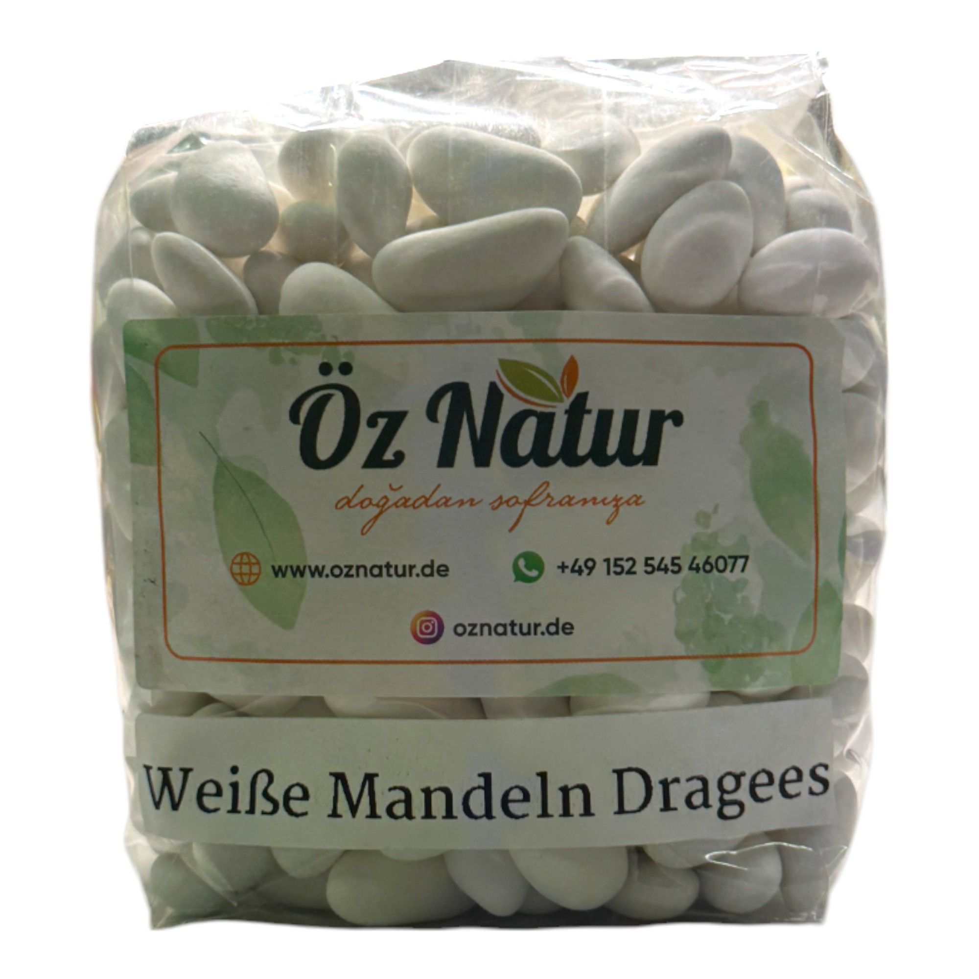 Öz Natur | weiße Mandeln Dragees