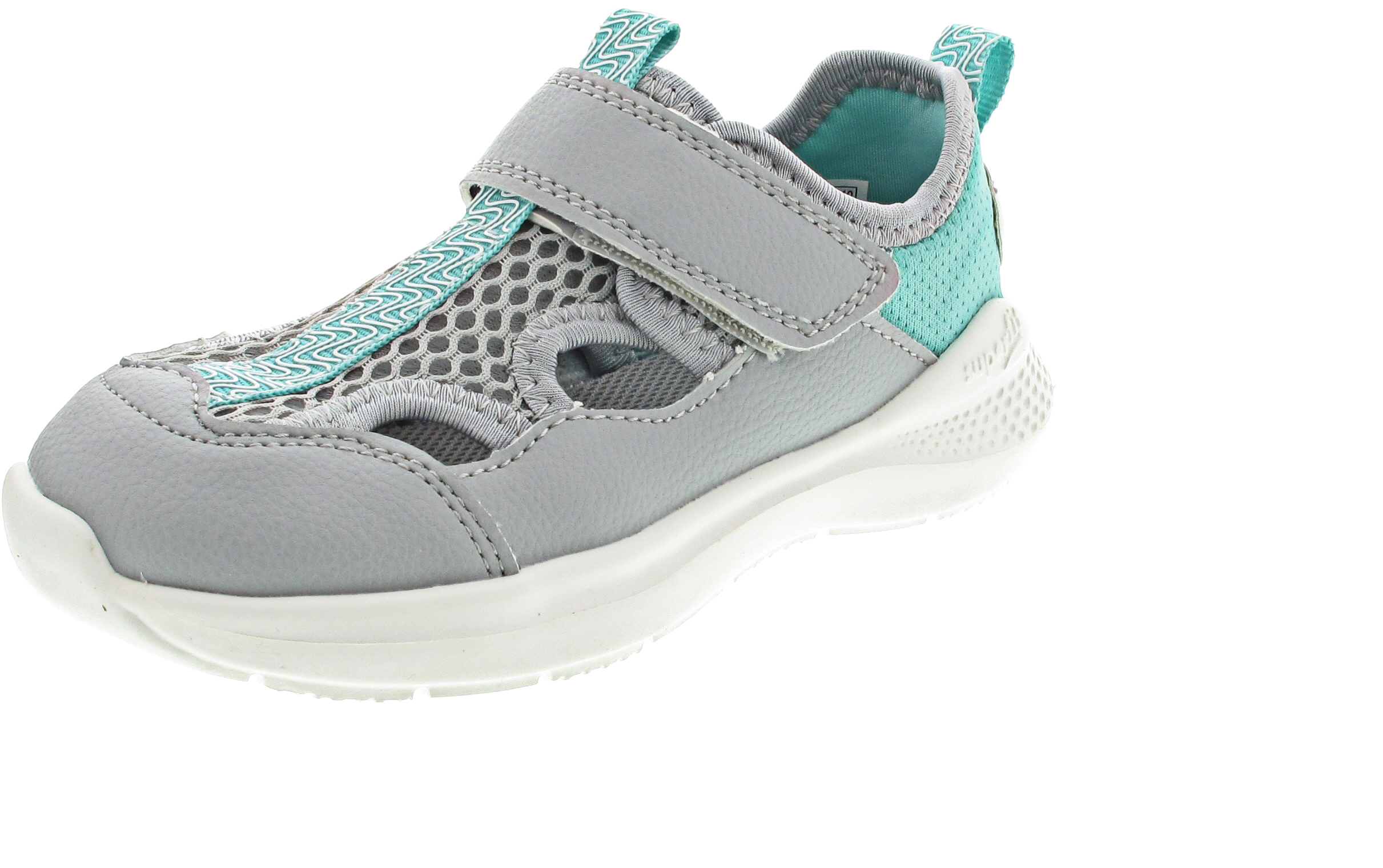 Superfit Flash Kletthalbschuh grau
