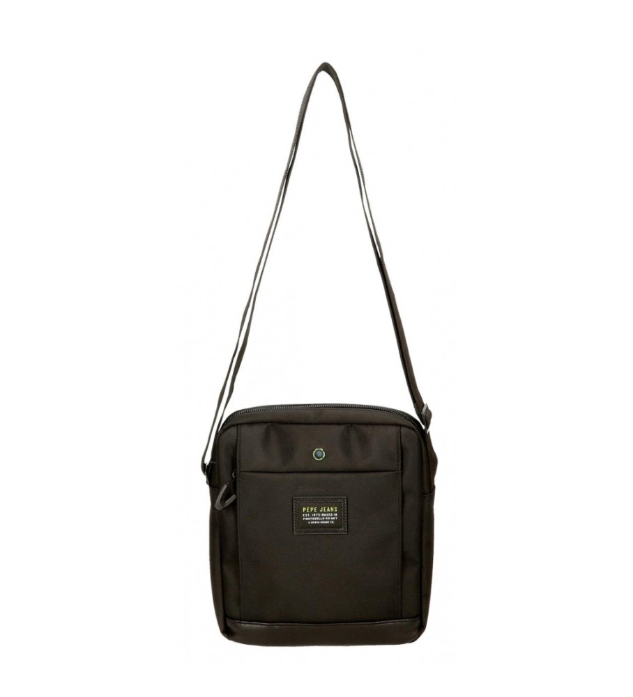 Bolsa de ombro/porta-tablet Pepe Jeans Leighton - Preta