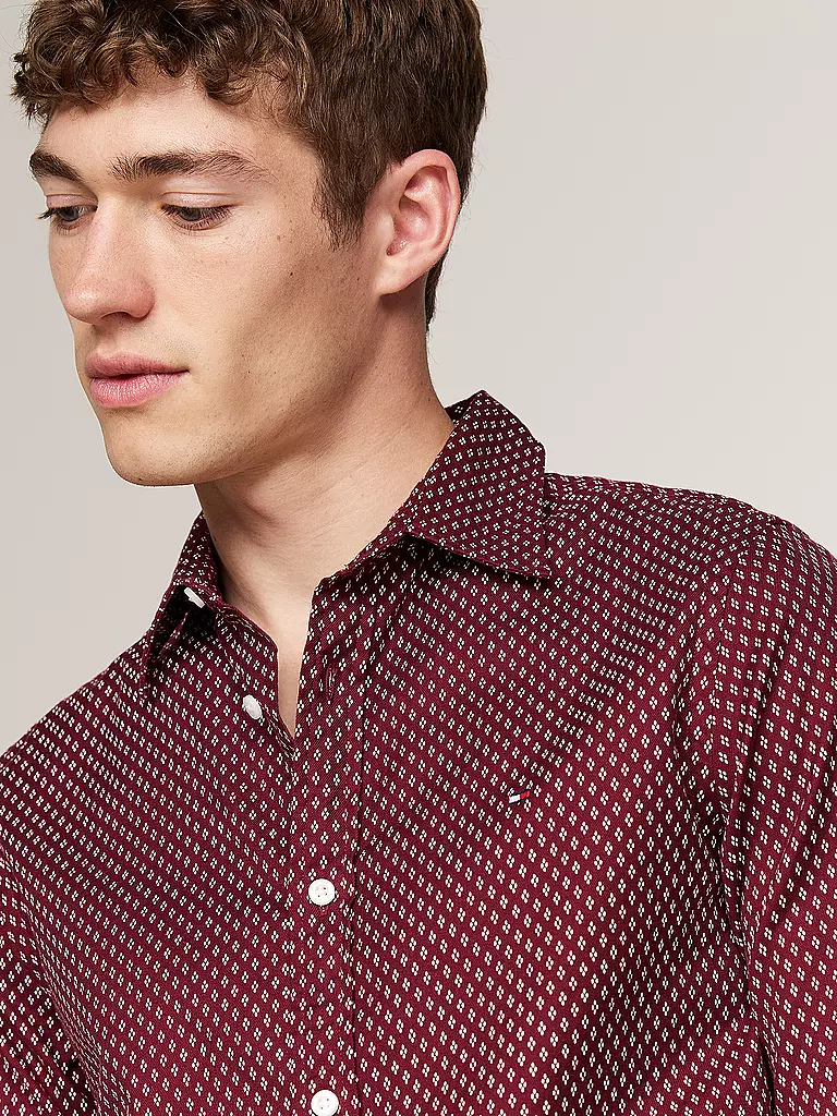 TOMMY HILFIGER Hemd rot
