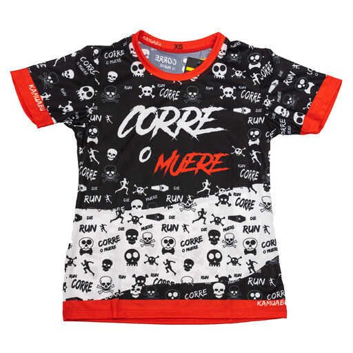 Camiseta de corrida Kamuabu, Correomuere, 110g