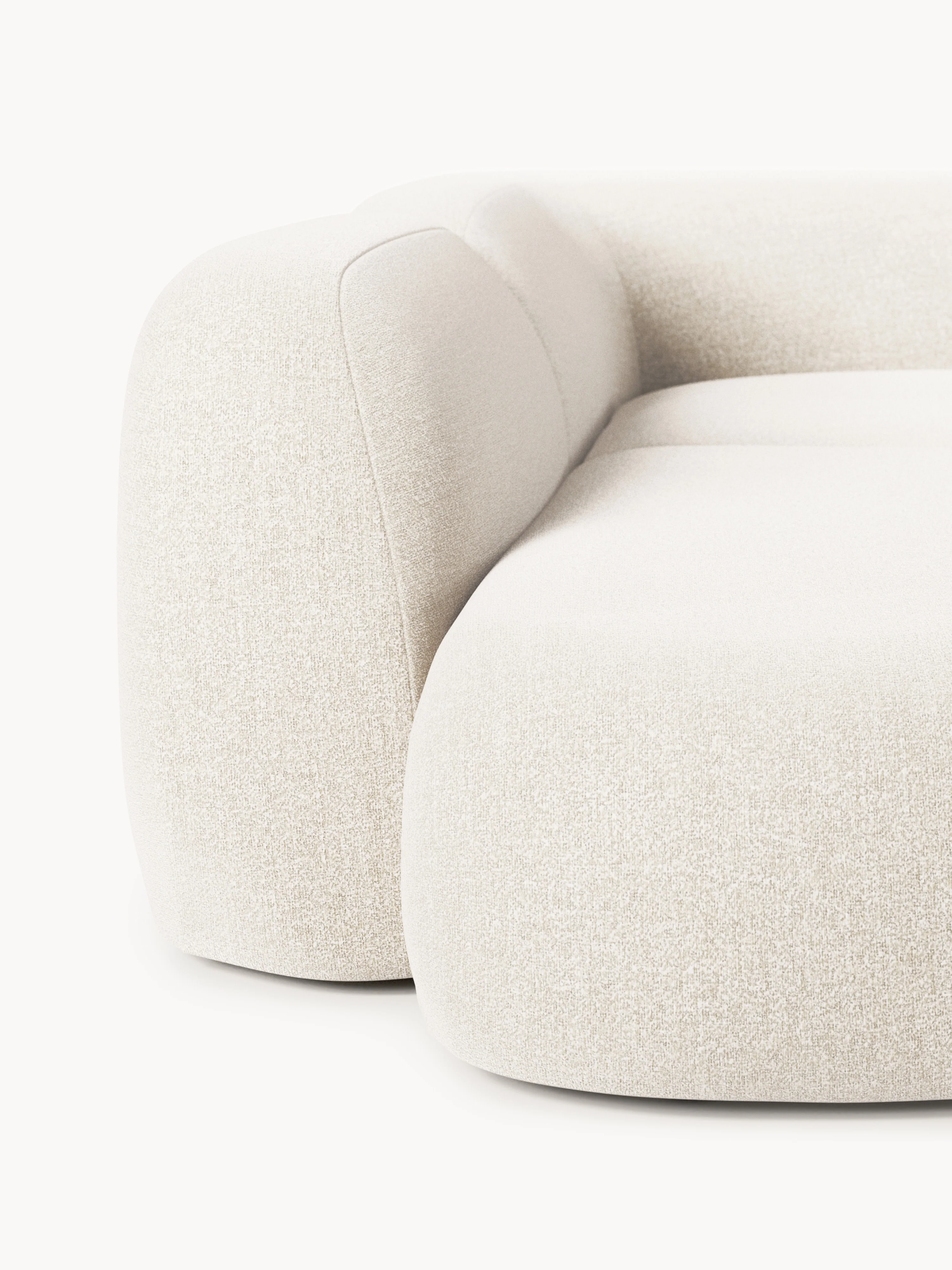 Modulaire bouclé XL bank Wolke