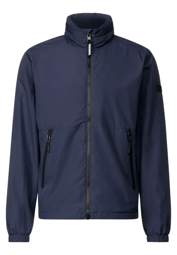 Windbreaker mit Stehkragen - dark nordic blue