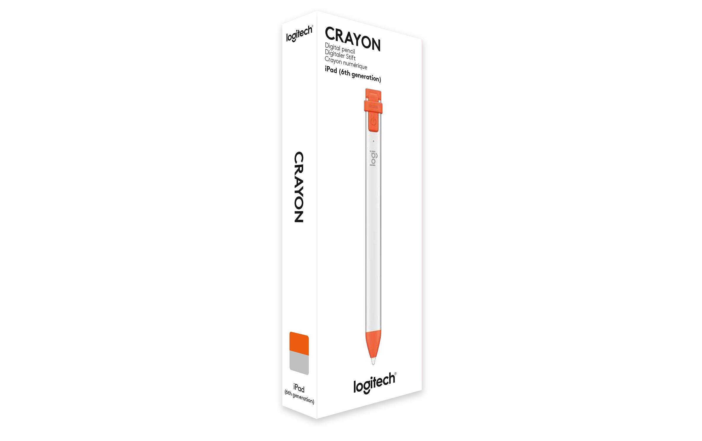 Eingabestift Crayon Grau/OrangeKinderfreundlicher Kreativ-Eingabestift für das Apple iPad