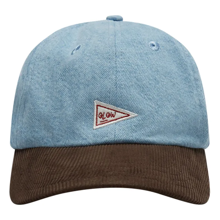 Olow Casquette Denim Coton Bio | Denim clair