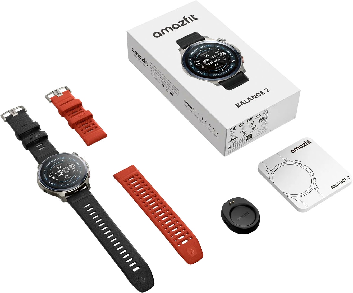 Amazfit Smartwatch »Balance 2« ( ) ZEPP OS 3.0