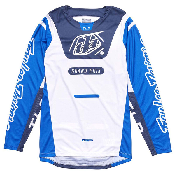 Troy Lee Designs - Maillot GP Pro Blends Blanc / Bleu