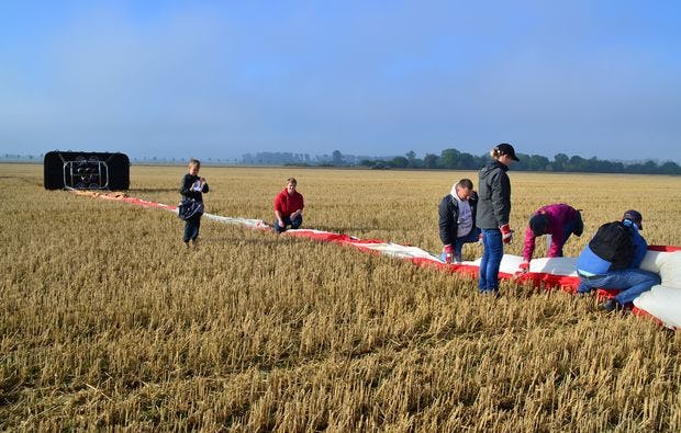 Ballonfahrt in Düren als luftige Geschenkidee