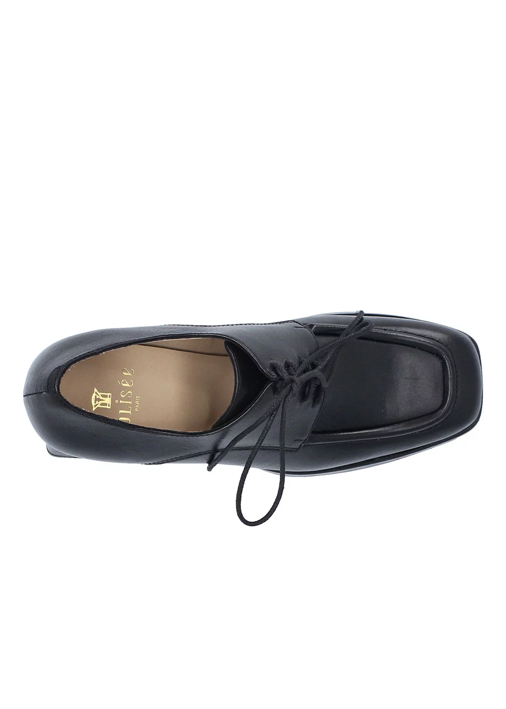 RICHELIEU VIOLAINE CUIR NOIR