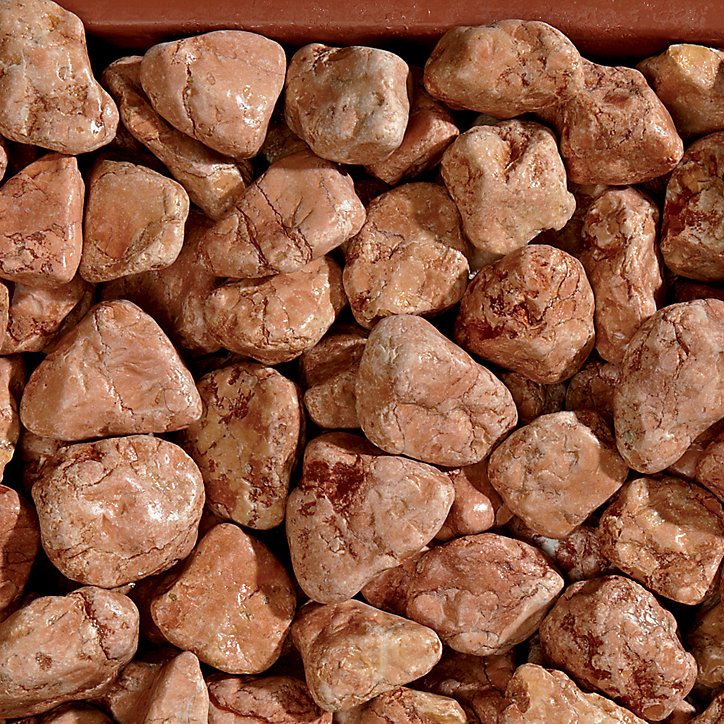 Galet marbre rosso Verona 40-60 Blooma 25kg