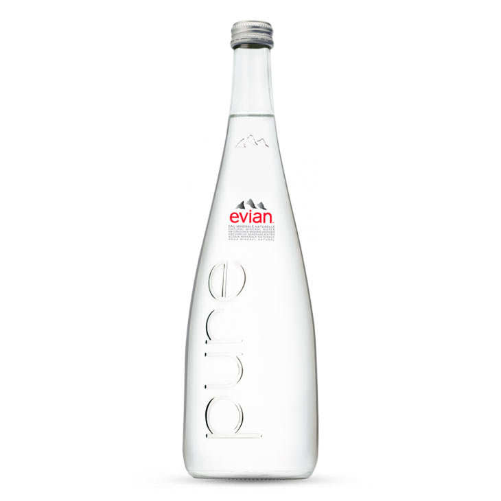 Evian Pure Gamme Prestige - Eau plate des Alpes - Evian