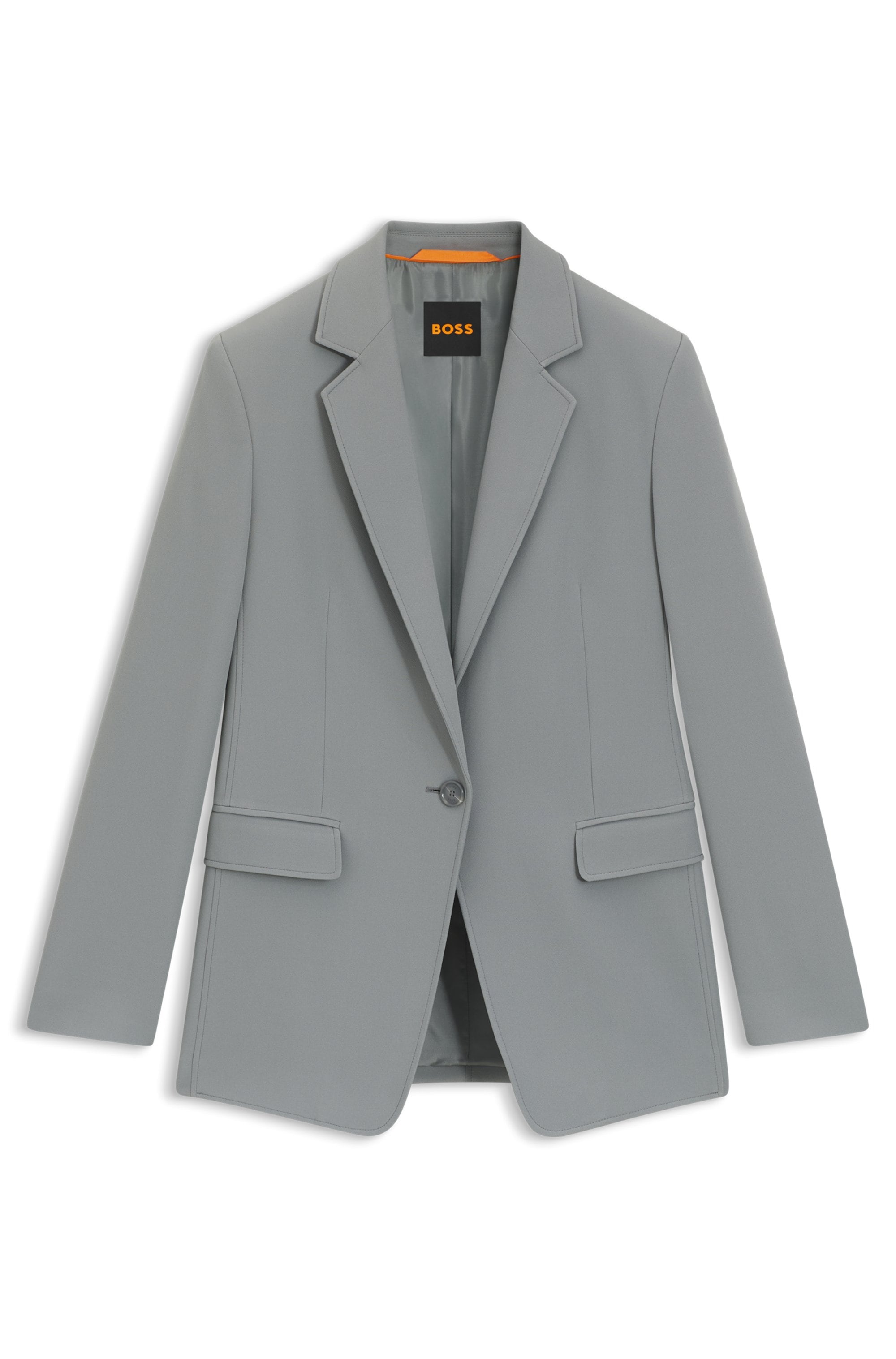 BOSS ORANGE Longblazer »Jabla Premium Damenmode«, mit 1-Knopf-Verschluss