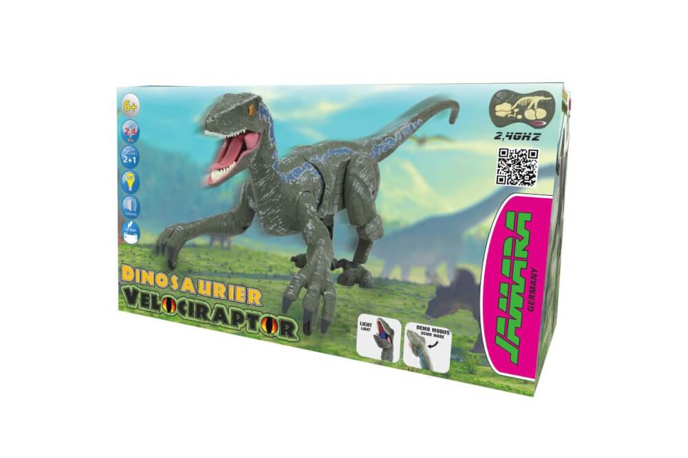 RC 2,4GHz Dinosaurier Velociraptor