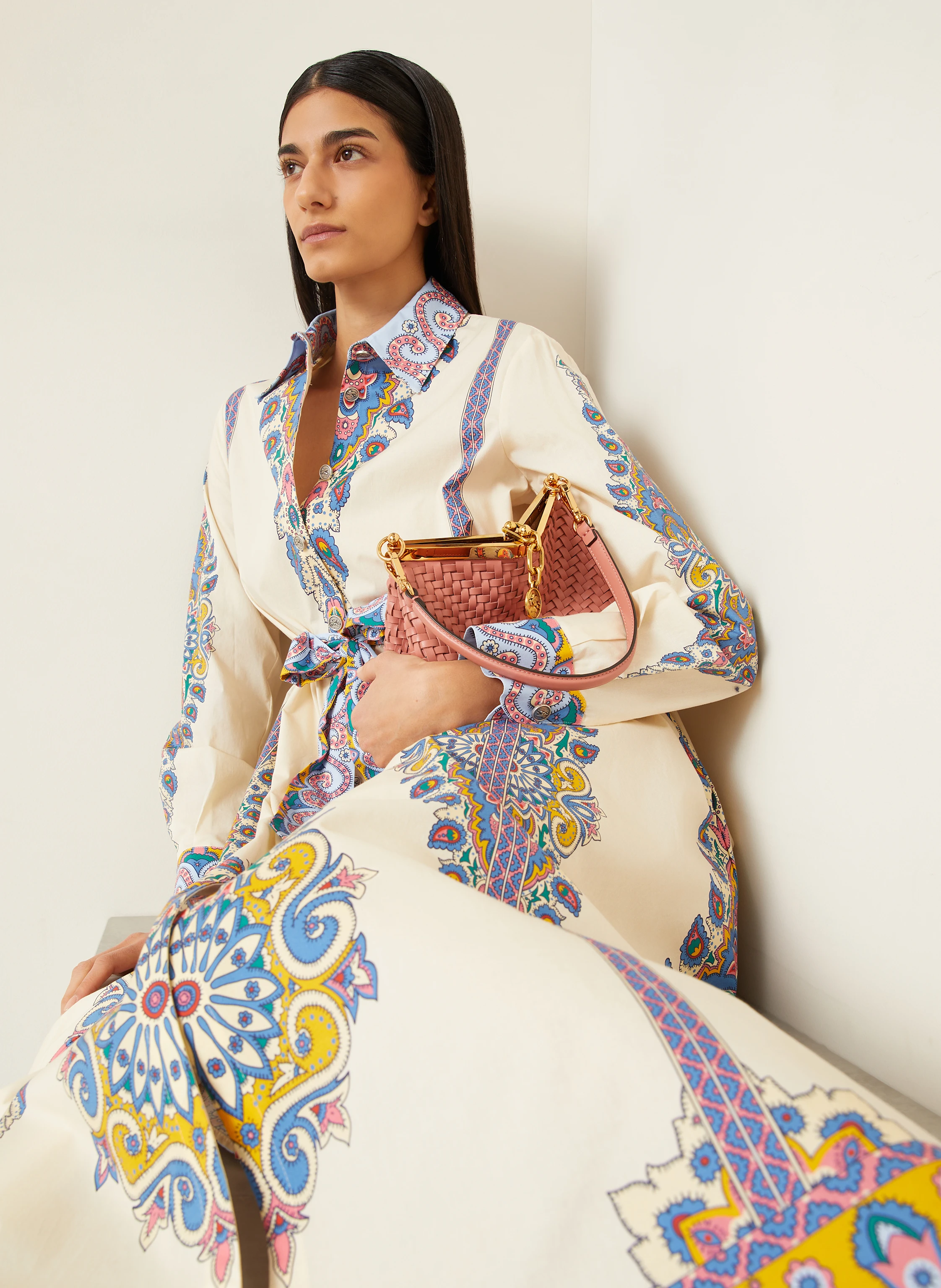 ETRO Hemdblusenkleid