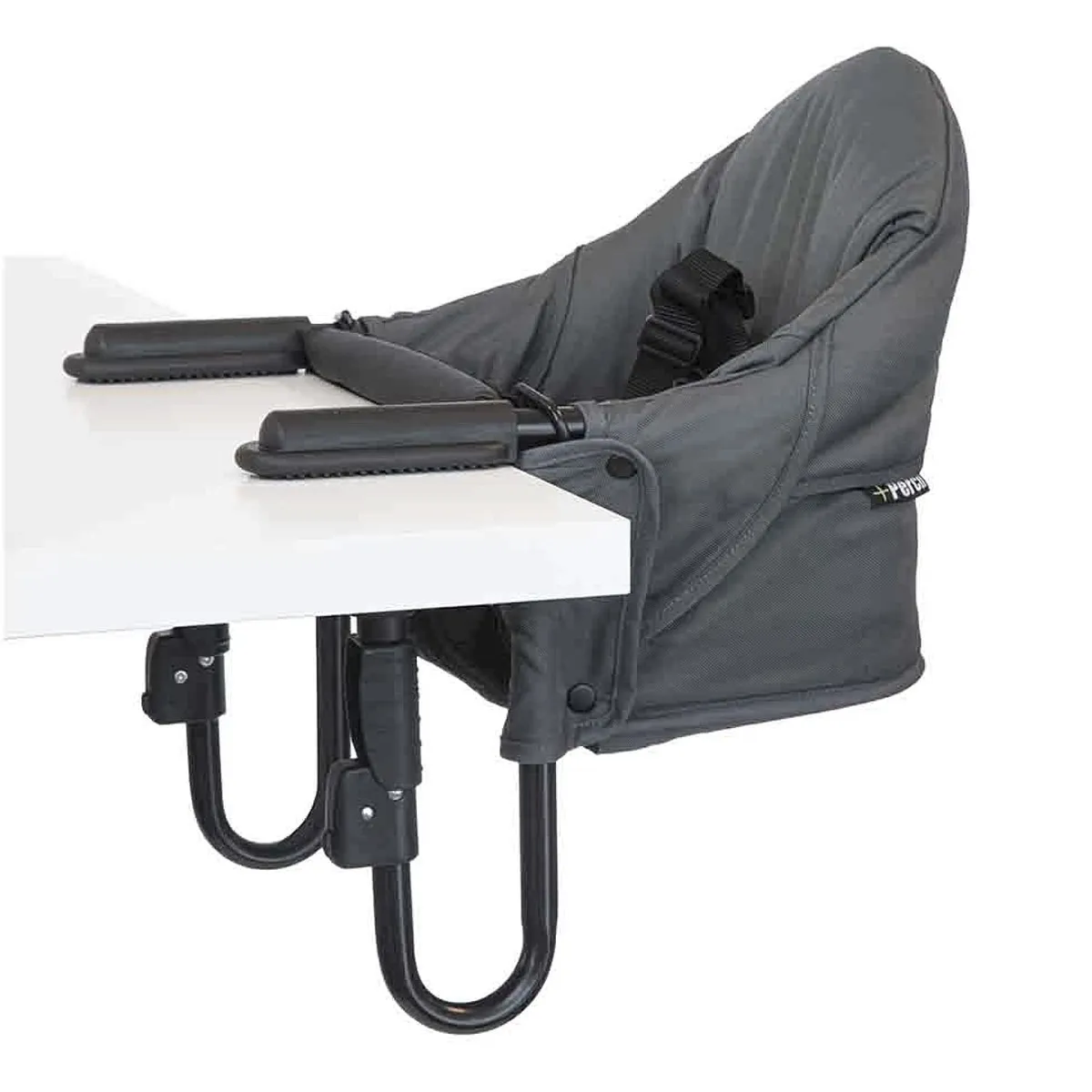 Guzzie + Guss Siège de Table Portatif Rehausseur Perch - Charcoal
