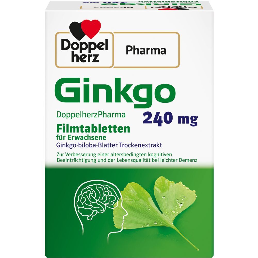 DoppelherzPharma Ginkgo 240 mg