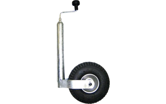moog Trailerparts Stützrad verzinkt mit Luftrad