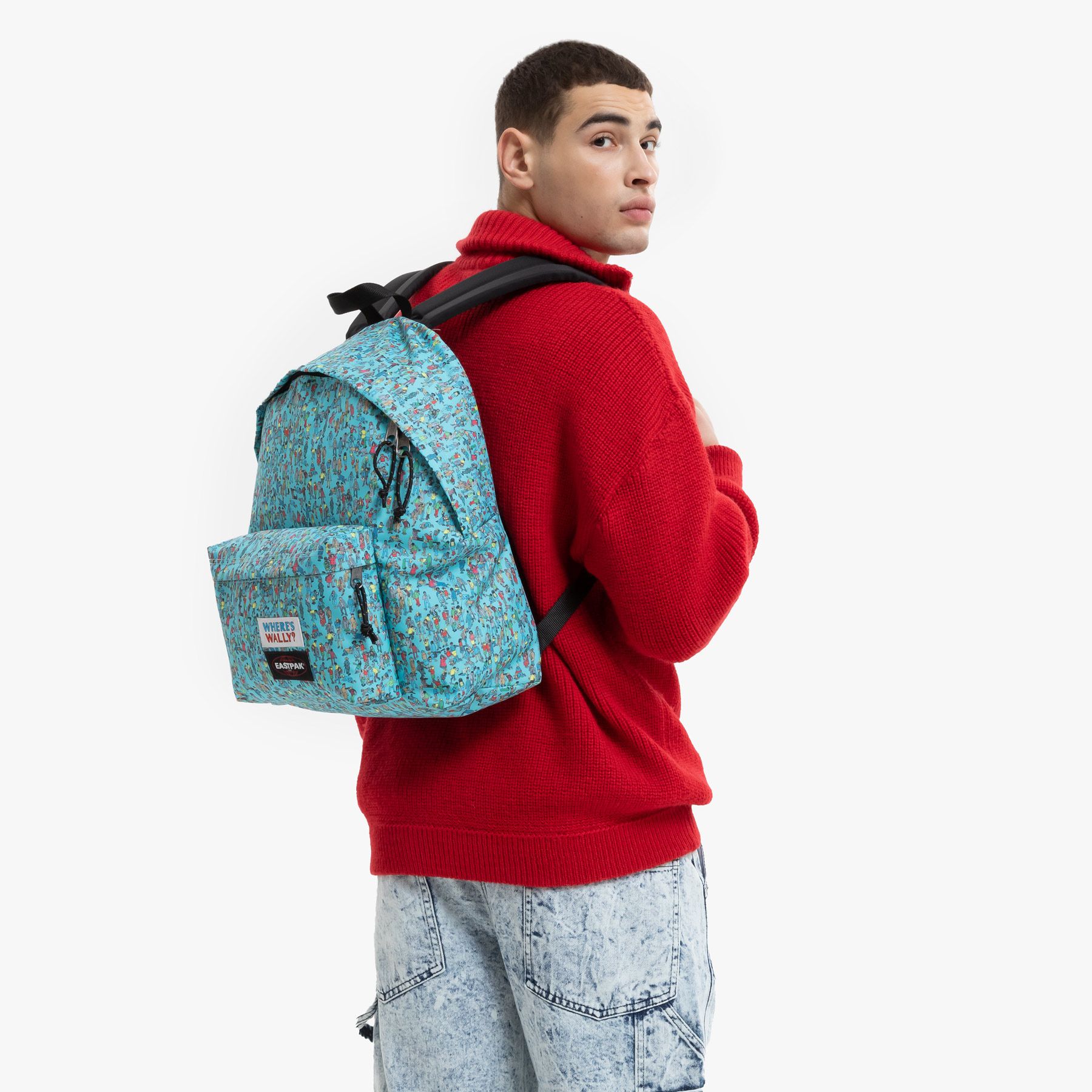 Padded Pak'r Wally Pattern Blue