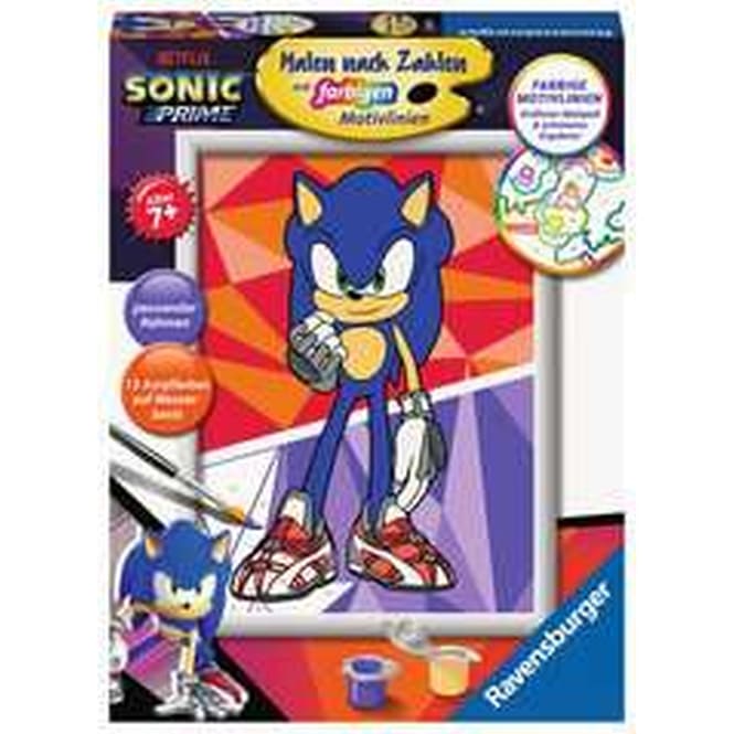 Malen nach Zahlen - Sonic - New Yoke City