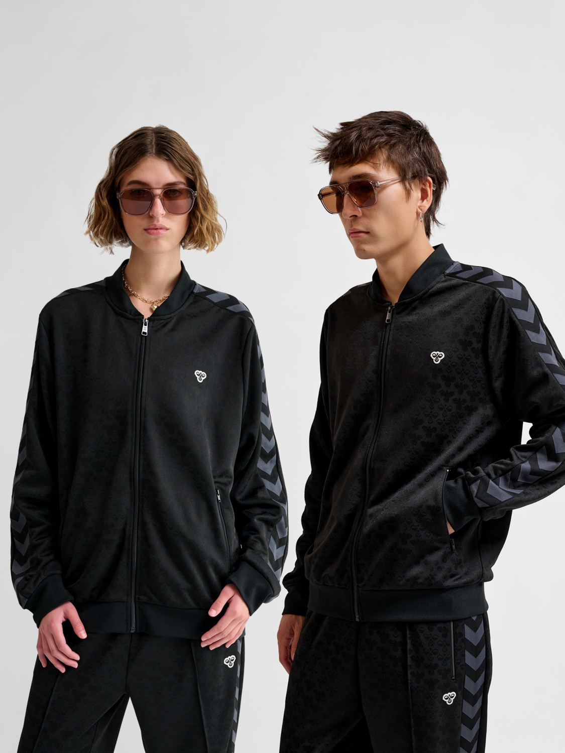 hmlARCHIVE REGULAR POLY JACKET AOP