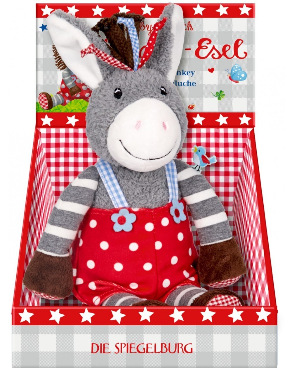 Kuscheltier ESEL - BABY GLÜCK (23cm)